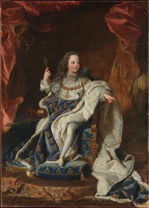 Lodewijk XV van Frankrijk, kind door After Hyacinthe Rigaud
